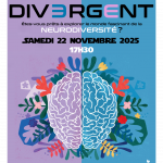 ESCAPE GAME Divergent samedi 22 novembre 2025 à 17h30