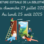 Fermeture estivale de la bibliothèque